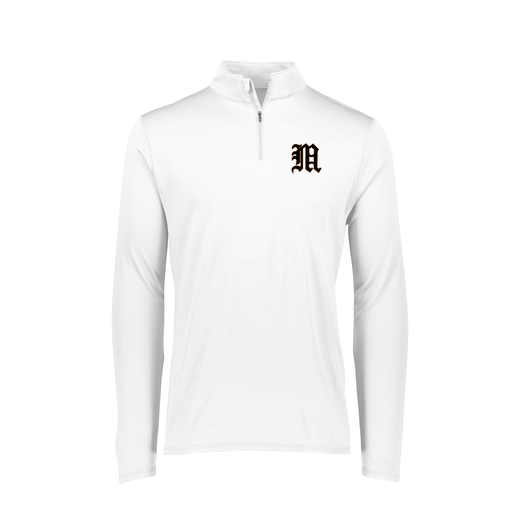 [2787.005.XS-LOGO1] Ladies Dri Fit 1/4 Zip Shirt (Female Adult XS, White)