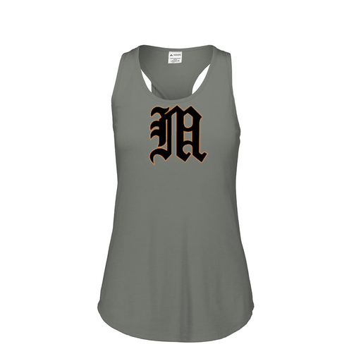 [3078.013.S-LOGO1] Ladies Tri Blend Tank Top (Female Adult S, Gray)