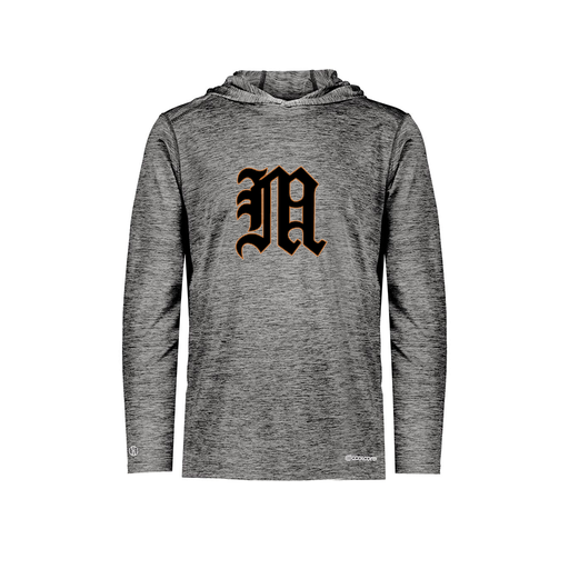 [FOLHCGBK-YS-LOGO1] Decker Youth Charge Hoodie (Youth S, Black)