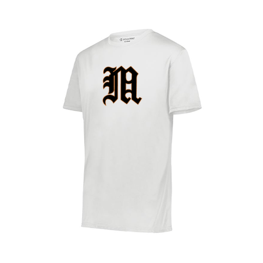 [222818.005.S-LOGO1] Men's Movement Dri Fit Shirt (Adult S, White)