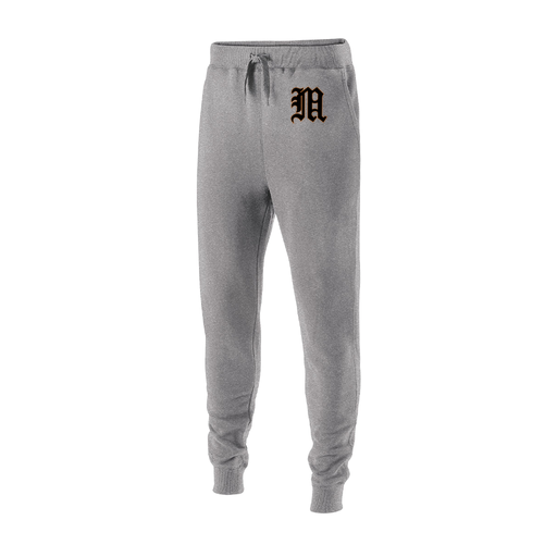 [229548.017.XS-LOGO1] Men's 60/40 Fleece Jogger (Adult XS, Silver)